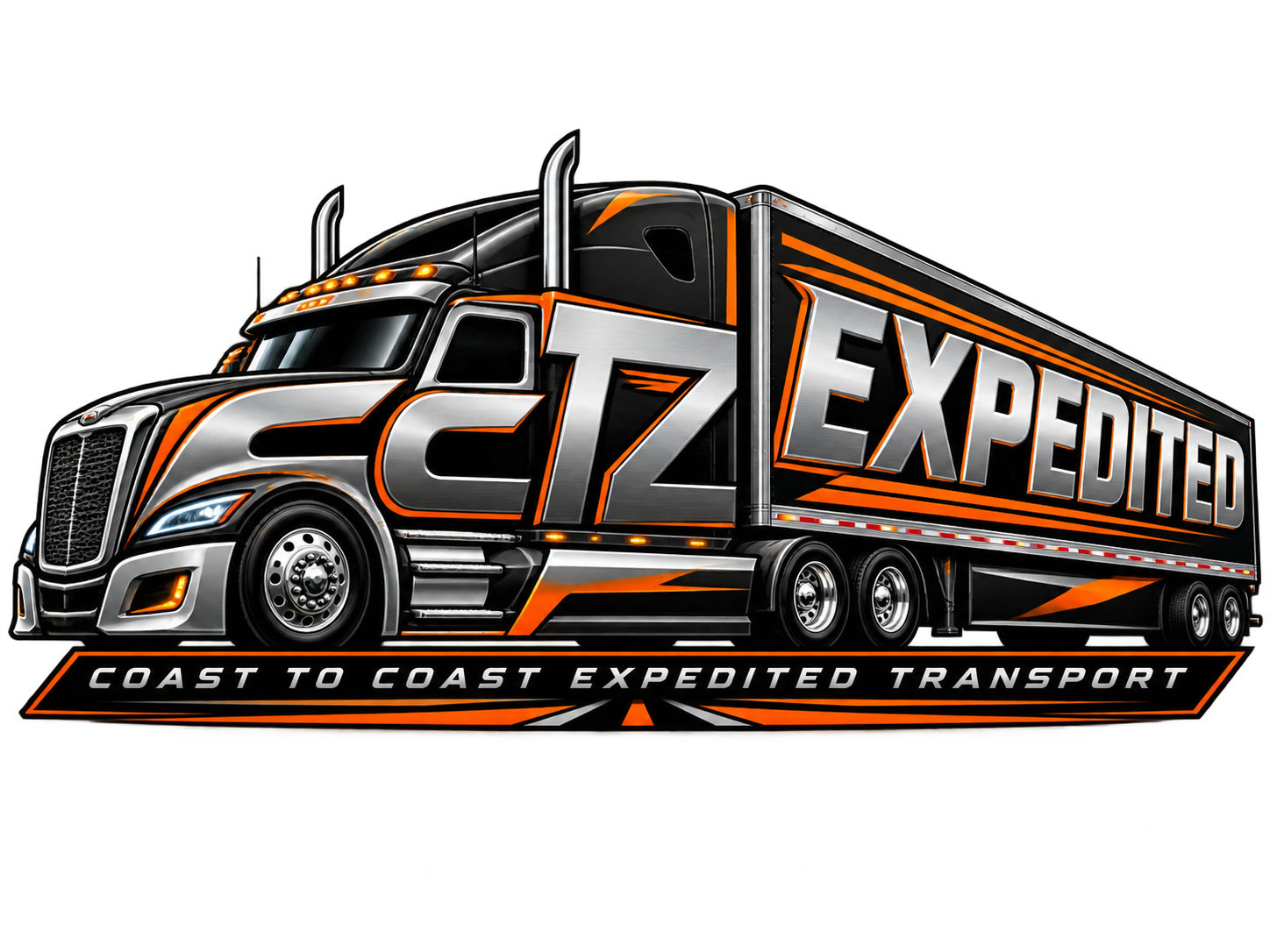 CCTZ EXPEDITED truck logo